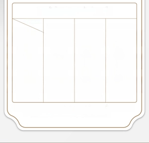 Tableau des tailles pour bracelet en bois de poirier 108 perles et guide de poignet