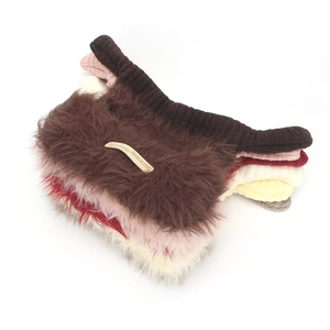Cozy winter knit headbands with faux fur lining in multiple colors and ribbed texture