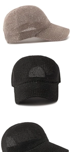 Detailed close-up showing the sequin crochet texture and mesh of the breathable baseball cap