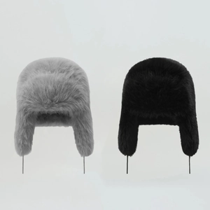 Cappello Da Trapper In Pelliccia Sintetica Con Paraorecchie Peluche Lungo Inverno Caldo Antivento Per Sci All Aperto