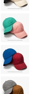 Detailed grid showing cotton twill texture and diverse colors of minimalist baseball caps