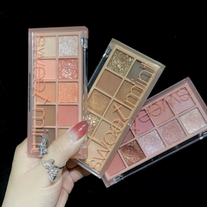 Eyeshadow Palette Multi Color Matte Shimmer Glitter Earth Tones High Pigmented Waterproof Long Lasting Eye Makeup Cosmetics