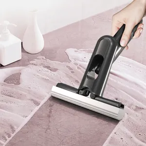 Mini Water Spray Mop Handheld Hand-Free Wash Desktop Cleaning Tool Kitchen Bathroom Glass Wiper Sponge Head