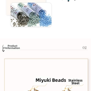 Detailed view of handmade Miyuki bead earrings with bohemian floral patterns and steel studs