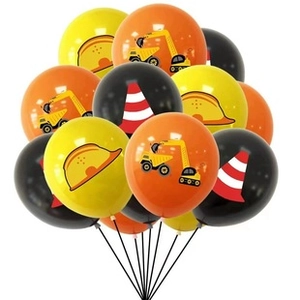 Set balonon thema ergostasio genethlia paidiko parti diakosmisi balonon set