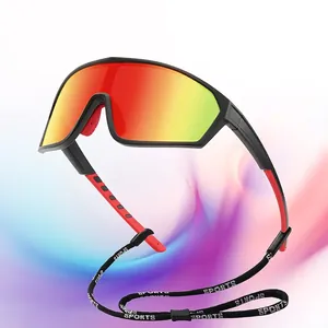 Sports Sunglasses Polarized Integrated Large Frame Cycling Eyewear Windproof Outdoor Fashionable Unisex