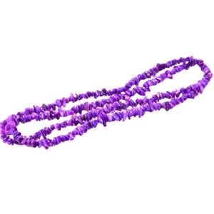 Irregular purple natural crystal stone beads for DIY jewelry necklaces and healing
