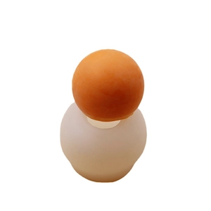 Spherical silicone mold for DIY handmade scented candles and decorative plaster balls