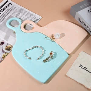 DIY resin jewelry mold set with pearl bracelet, star pendant and floral bow brooch