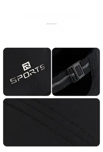 Détail de la casquette R SPORTS en tissu respirant à séchage rapide et boucle réglable