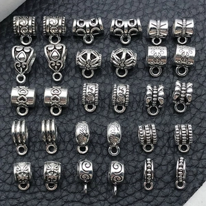 24 connettori per gioielli vintage in lega per bracciali e collane fai da te