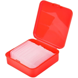 Red flip-top plastic storage case for spring festival couplets adhesive stickers
