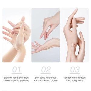 Detail showcasing hand cream benefits for smooth skin and reduced dryness