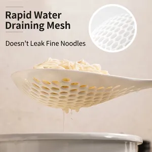 Schiumarola da cucina resistente al calore con maglia fitta per scolare pasta e tagliolini