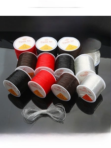 Strong crystal elastic bead string for jewelry DIY, available in 0.6mm and 1.0mm thicknesses