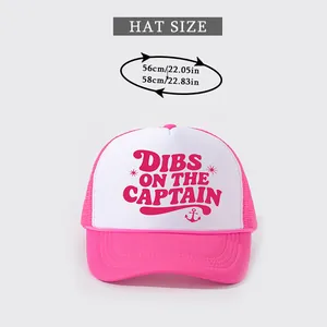 Tabella taglie per cappello trucker rosa con rete, circonferenza testa 56-58 cm