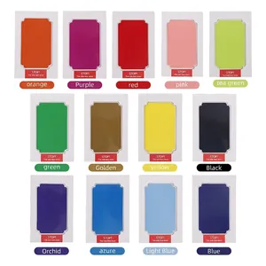 Clean-touch ink pads for baby handprints and footprints in 13 various colors