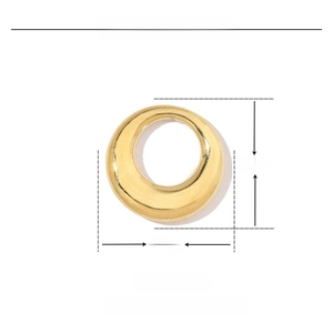 Detaillierte Parameteranzeige eines 14 mm Edelstahl Herzanhängers mit Gewichtsangaben