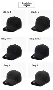 Berretti da baseball invernali da uomo in nero, blu e grigio con paraorecchie