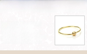 Detailed specifications of 925 sterling silver 10mm gold plated nose ring with 18k finish