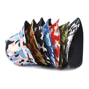 Cappelli a secchiello reversibili con motivo mimetico in sette colori per moda outdoor