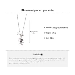 Detailed view of beaded grape necklace with star charm showing 62cm length and 26.3g weight