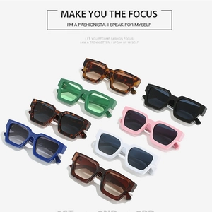 Retro Square Frame Sunglasses PC Frame AC Lens UV400 Protection Fashion Shades For Men Women Driving Travel Outdoor