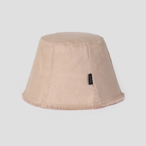 Bucket Hat Frayed Edge Cotton Plain Simple Casual Adjustable Sun Protection Cap For Women Fashion Commuting