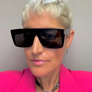 Square Large Frame Flat Top Sunglasses UV400 Protection Y2K Fashion Cycling Sports Eyewear For Men Women