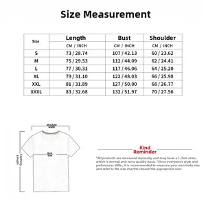 Detailed size chart for men's sleeveless plaid vest and shorts set with measurement guide