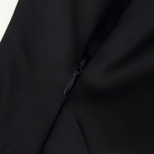 Lace satin camisole with sexy backless design and high-quality invisible back zipper