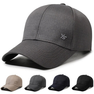 Casquette De Baseball Hommes Femmes Réglable Tissu Sergé Polyester Protection Solaire Sport Plein Air Casual Logo Bord Incurvé