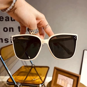 Oversized Square Sunglasses PC Frame AC Lens UV400 Protection Vintage Retro Style Fashion Eyewear For Women And Men