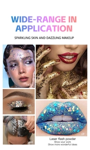 Detailed application guide of multi-purpose glitter stick for face body eye hair and lips