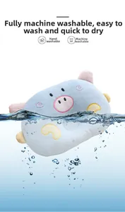 Wasseraufnahme des waschbaren blauen Haustierkissens mit Schweinemuster und Schnelltrocknung