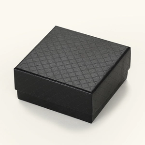 Vierkante Sieradendoos Cadeau Karton Ruitpatroon Met Deksel Voor Ringen Kettingen Oorbellen Opslag Verpakking Elegant