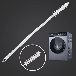 Washing Machine Cleaner Brush Flexible Long Handle Nylon Bristle Gap Cleaning Tool For Home Appliances Deep Pipe Scrubbing