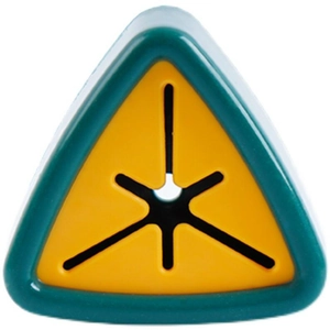 Creative triangle wall-mounted towel holder and rag plug for kitchen and bathroom storage