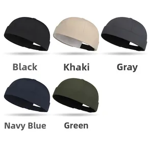Detailed grid showing 5 colors of adjustable quick-dry docker hats in a minimalist layout