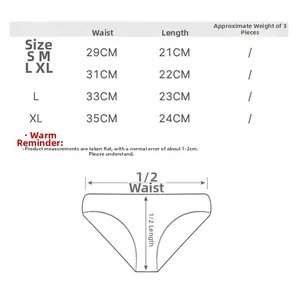 Tableau des tailles indiquant la taille et la longueur pour l'ensemble soutien-gorge velours