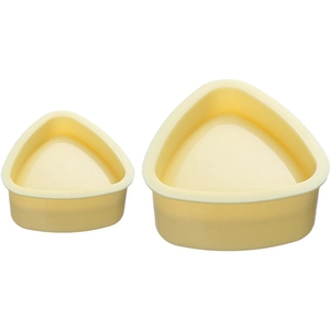 Set di stampi per onigiri triangolari in stile giapponese in plastica alimentare sicura
