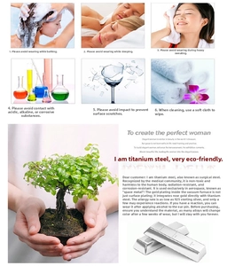 Features of hypoallergenic titanium steel ring with anti-corrosion and IP vacuum plating