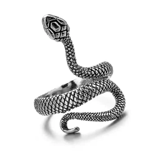 Detailed macro view of the silver punk dragon claw ring with intricate metal scale textures