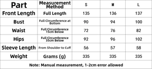 Tableau des tailles pour robe sans manches à volants incluant buste, taille et hanches