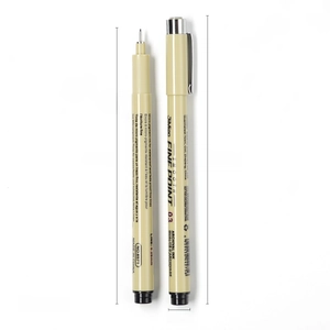 Waterproof nail art doodle pen with 0.28mm fine tip for professional manicures