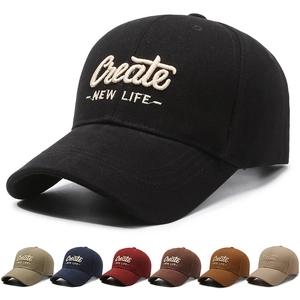 Καπέλο Μπέιζμπολ με Κέντημα Γραμμάτων Create New Life για Άνδρες Γυναίκες Casual Προστασία από τον Ήλιο Ρυθμιζόμενο