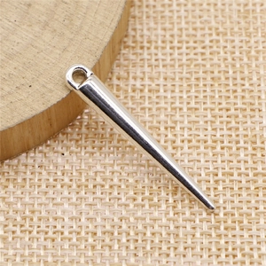 Alloy Cone Spike Charms Pendants DIY Jewelry Finding Making Necklace Earring Punk Vintage