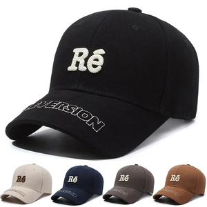 Embroidered Letter Baseball Cap Cotton Adjustable Sun Protection Hat For Outdoor Casual Sports Unisex Fashion