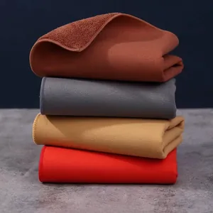 Dual Layer Microfiber Car Wash Towel Highly Absorbent Thick Faux Suede Cleaning Cloth For Auto Detailing Kitchen