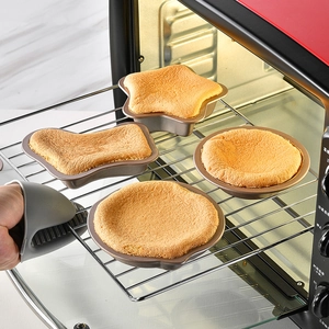Set di stampi per dolci antiaderenti in acciaio inossidabile per la cottura in casa
